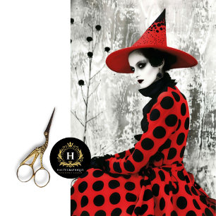 Gothic Vintage Fashion Decoupage Tissue Paper