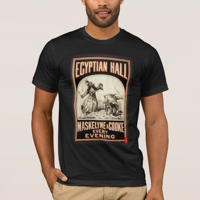 Gothic Vintage Magic Show T-Shirt (Front)