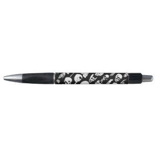 Gothic Vintage Spooky Skulls Pen