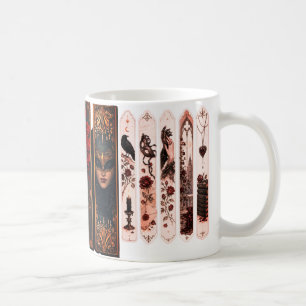 Gothic Vintage Tarot Inspired Coffee Mug Dark My