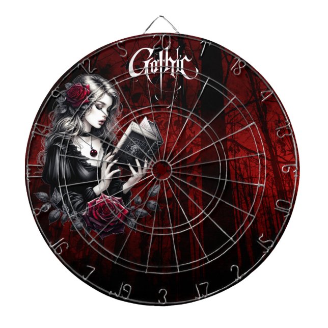 Gothic Watch Dartboard (Front)