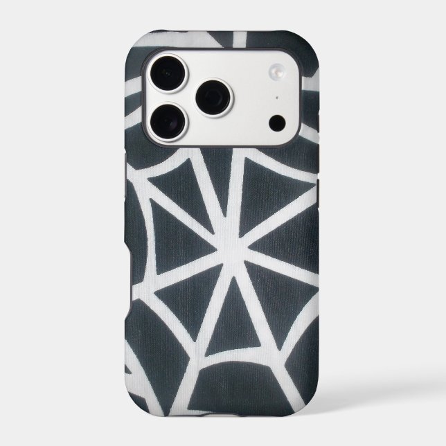 Gothic Web Velocity Black White Spider Web Designe (Back)