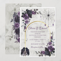 Gothic Wedding Invitation