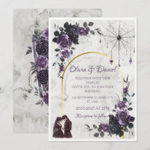 Gothic Wedding Invitation