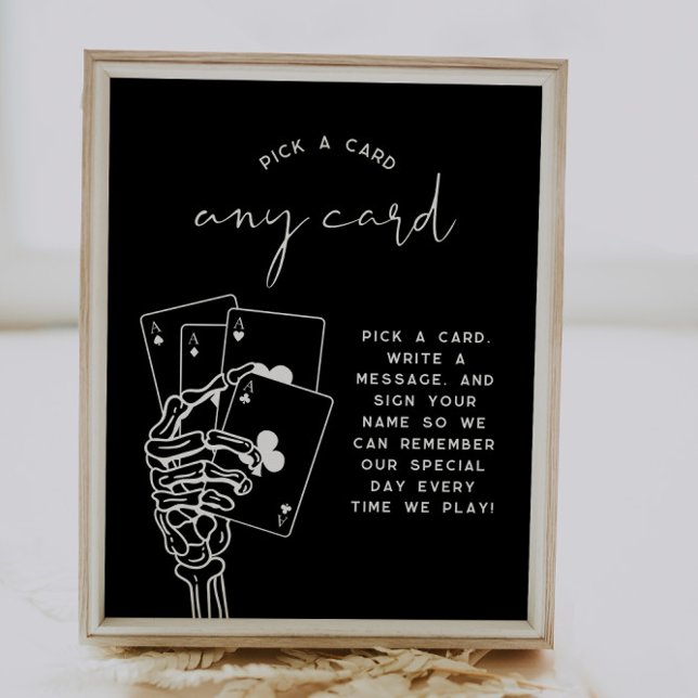 Gothic Wedding Pick A Card Guestbook Sign (Creator Uploaded)