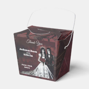 Gothic Wedding Thank You Goth keepsake Box