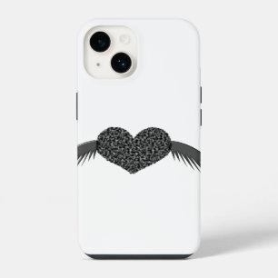 Gothic Winged Love Heart iPhone 14 Case