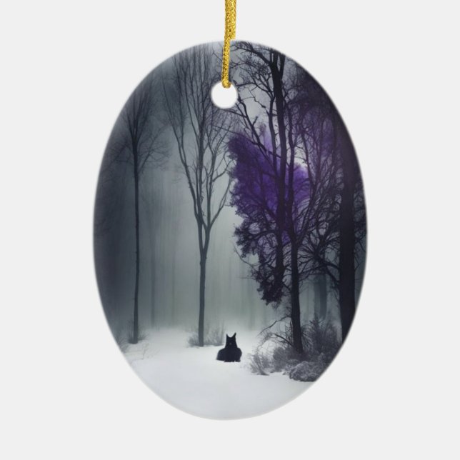 Gothic Winter Ornament (Front)