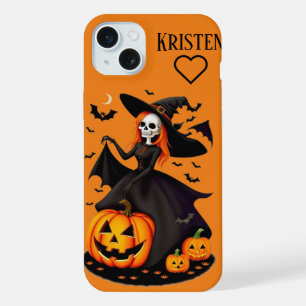 Gothic witch iPhone 15 plus case