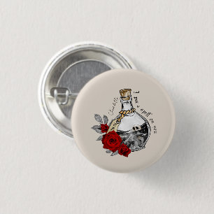 Gothic Witch Love Potion 3 Cm Round Badge