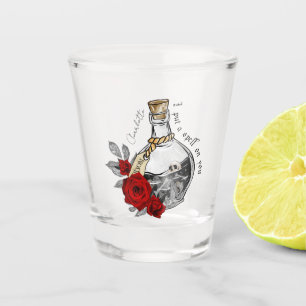 Gothic Witch Love Potion Shot Glass