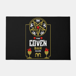 Gothic Witch Punk Halloween Doormat