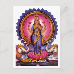 GothicChicz Lakshmi Postcard