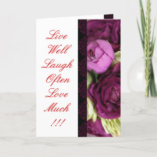 GothicChicz Rose Greeting Card