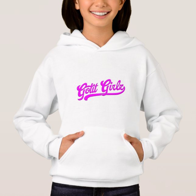 Gotit Girlz Girl's Pullover Hoodie (Front)