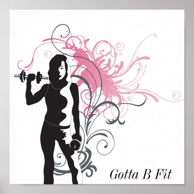 Gotta B Fit Poster (Front)