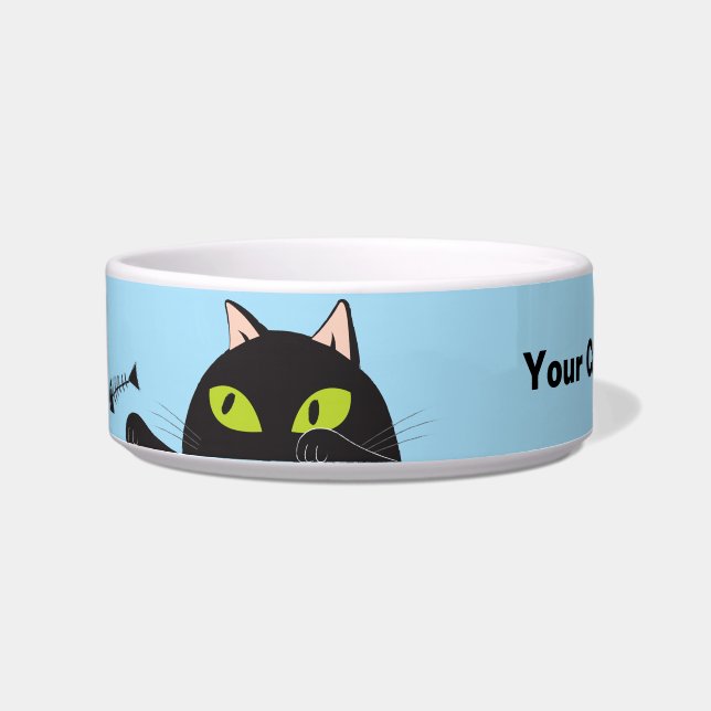 "Gotta Fish?" Pet Food Bowl (Medium) (Front)