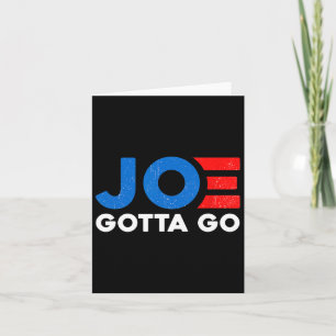 Gotta Go Save America Vote 2024 Men Women Politica Card