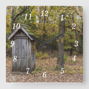Gotta Go Square Wall Clock