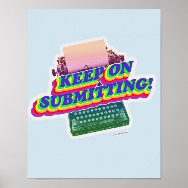 Gotta Keep Submitting Author Process Design Poster (Front)