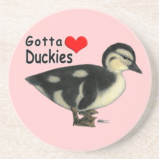 Gotta Love Duckies Coaster (Front)