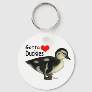 Gotta Love Duckies Key Ring