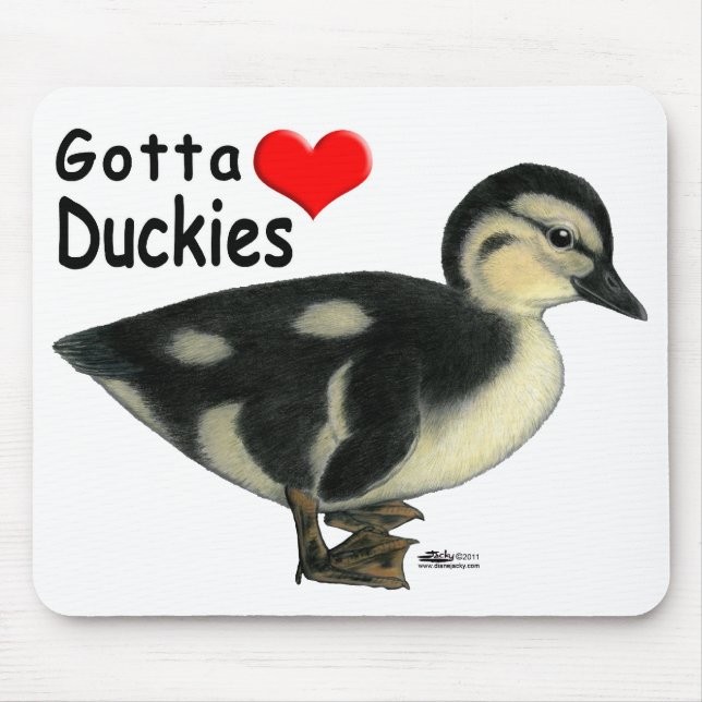 Gotta Love Duckies Mouse Pad (Front)