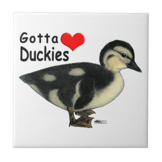 Gotta Love Duckies Tile