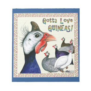 Gotta Love Guineas! Notepad