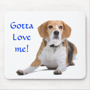 Gotta Love Me Beagle Mousepad