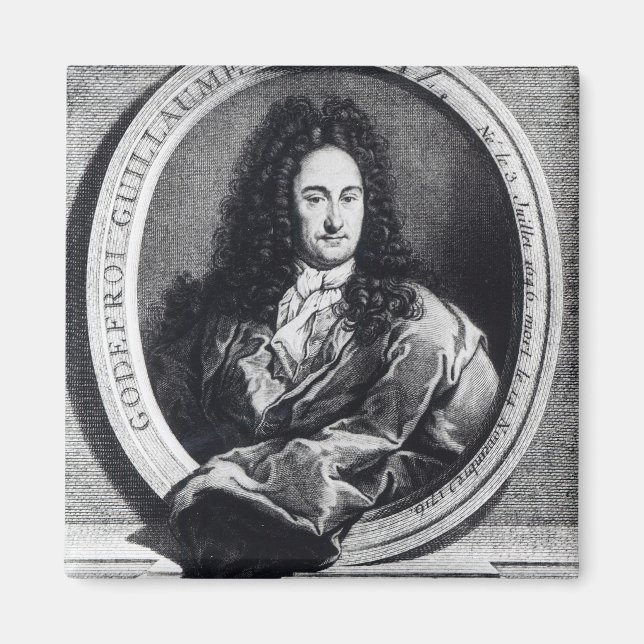 Gottfried Wilhelm Leibniz Magnet (Front)