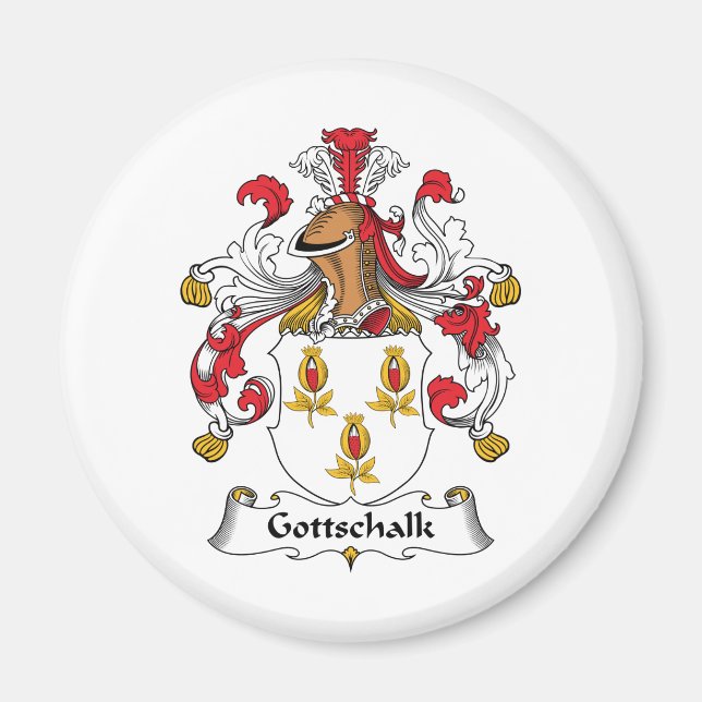 Gottschalk Family Crest Magnet (Front)