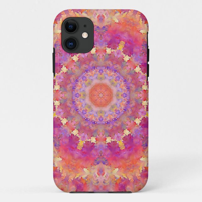 Gouache Mandala Case-Mate iPhone Case (Back)