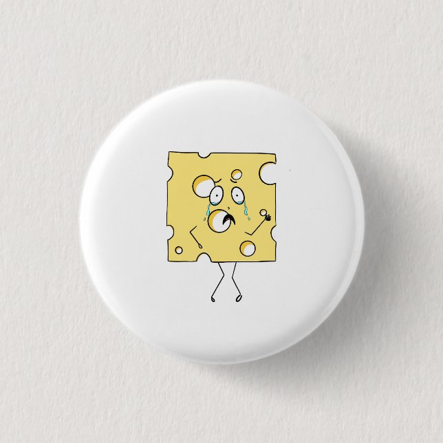 Gouda Cheese, cheese theme 3 Cm Round Badge (Front)