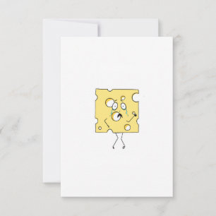 Gouda Cheese, cheese theme Thank You Card