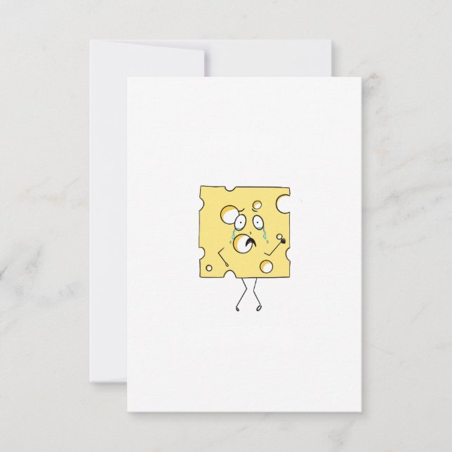 Gouda Cheese, cheese theme Thank You Card (Front)