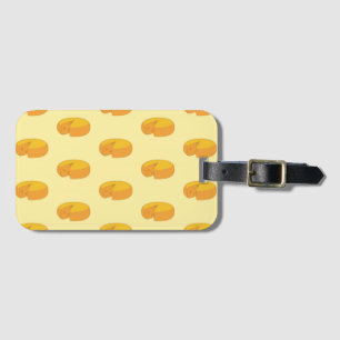 Gouda Cheese Rounds Dutch Foodie Gastronomy Luggage Tag