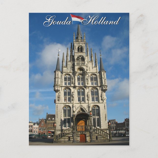 Gouda Holland Postcard (Front)