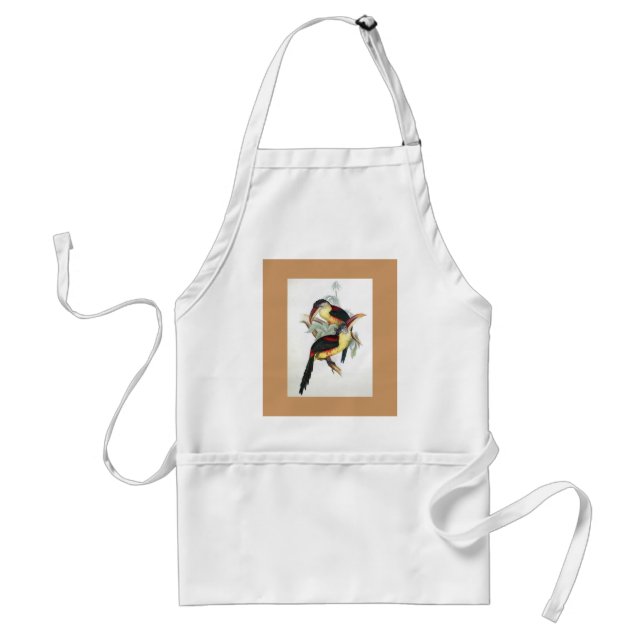 Gould - Curl-Crested Aracari Toucan Apron (Front)