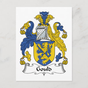 Gould Family Crest Postcard