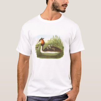 Gould - Great Crested Grebe - Podiceps cristatus T-Shirt
