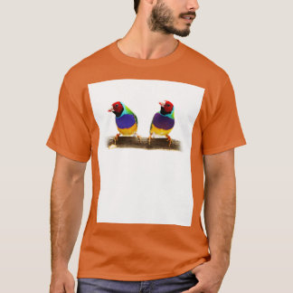 Gouldian Finch Birdwatching Gift T-Shirt