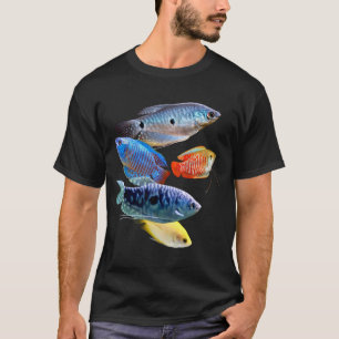 Gouramis Dwarf Gourami Aquarium Fish Art T-Shirt