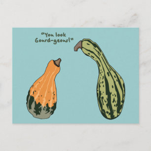 Gourd-geous Postcard