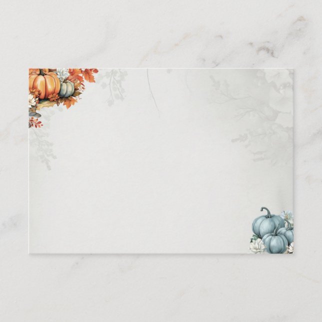 Gourdegous Basic Blank Recipe Card (Front)