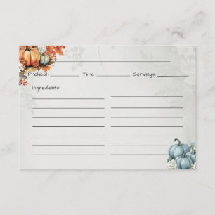 Gourdegous Basic Recipe Card