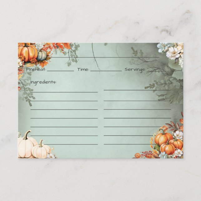 Gourdegous Recipe Card (Front)