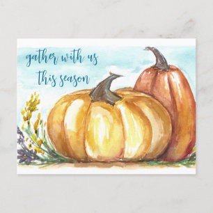Gourdgeous Invitation Postcard