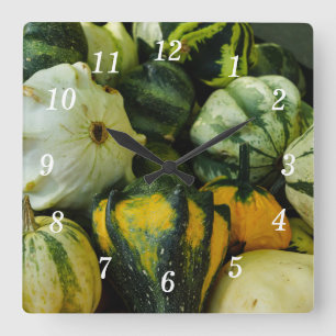 Gourds Galore Wall Clock