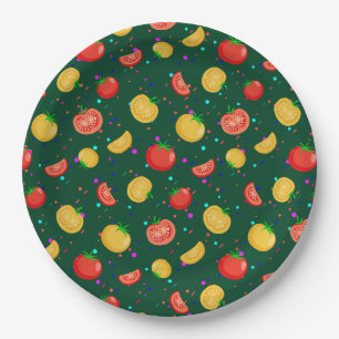 Gourmatoes Paper Plate